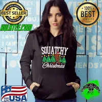 Bigfoot Christmas Shirt Funny Believe Sasquatch Tee Men Kids T-Shirt