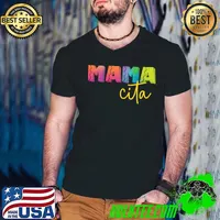Cinco De Mayo Rainbow Watercolor Tie Dye Mamacita T-shirt