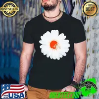 Cleveland Brown logo flower shirt