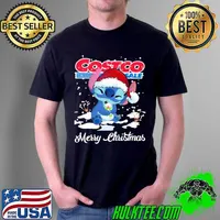 Costco Sale Merry Christmas Stitch Shirt Unisex