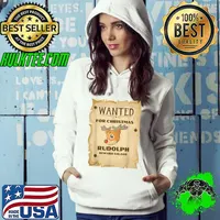 Funny Wanted Reindeer Christmas Family Pajama Xmas Novelty T-Shirt