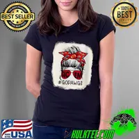 Go Dawgs SIC-EM Georgia Football Fans Sports Lovers Bleached T-Shirt Ladies Tee