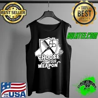 Hairstylist Hairdresser sayings choose your weapon T-Shirt Tank Top
