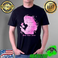 I'm braver Because I Fought A Giant And Won I'm Stronger Because I had To Be Breast Cancer Awareness Shirt Unisex