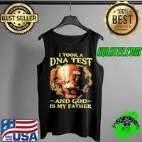 Jesus Lion I Took A Dna Test And God Is My Father T-s Tank Top
