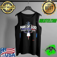 Man of God - The Veteran The Myth THe Legend Shirt Tank Top