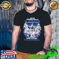 Never Underestimate A Woman Who Understands Football And Love Dallas Cowboys Shirt