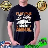 Platypus Is My Spirit Animal Zoo Animal Lover Kid Girls Boys T-s Unisex