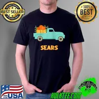 Sears Custom Last Name Family Pumpkins Thanksgiving Raglan Baseball T-s Unisex