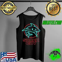 Shark City, San Jose Savages, San Jo, 408, SJ San Jose T-Shirt Tank Top