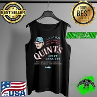 Since 1975 amity island new england quints shark charters not like going down the pond chasin bluegills and tommycods s Tank Top