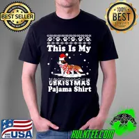 St Bernard Dog Funny Xmas This Is My Christmas Pajama T-s Unisex