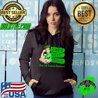 Stem Cell Research Awareness Strong Girl Always Keep Positive Classic T-Shirt Hoodie
