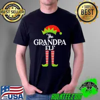 THE GRANDPA ELF XMAS LUSTIGE FAMILIE PASSENDE GRUPPE WEIHNACHTEN LANGARMSHIRT SHIRT Unisex