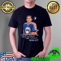 The Office Us You Miss 100% of the Shots You Don't Take - Michael Scott T-Shirt Unisex