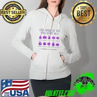The part of me you dont see fibromyalgia awareness Pumpkin purple s Full Zip Hooded