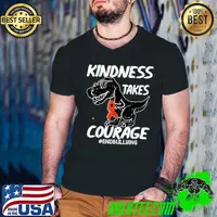 Unity Day Shirt Orange Kids Kindness Anti Bullying Boys girl T-Shirt Guys V Neck