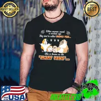 When Woman Reach A Certain Age They Start To Collect Guinea Pigs This Is Know As The Many Paws Shirt Guys V Neck