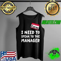 Womens Karen costume for women I need to speak to the manager T-Shirt Tank Top