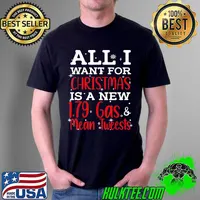 All I Want For Christmas Is 1.79 Gas And Mean Tweets Biden T-Shirt Unisex