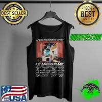Awesome American Horror Story 10th anniversary 2011 2021 signatures thank you for the memories Tank Top