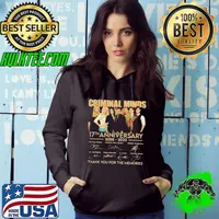 Awesome criminal Minds 17th Anniversary 2005 2022 Signatures Thank You For The Memories Shirt Hoodie