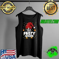 Awesome feisty Gnome Leopard Family Matching Christmas Party Pajama T-Shirt Tank Top