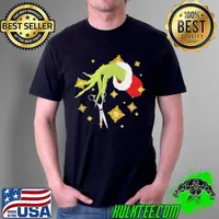 Awesome hair Dresser Christmas Hand Grinch Sweater T-s Unisex
