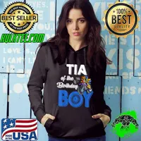 Awesome tia of the Birthday Boy Dirt Bike B-day motocross Party T-Shirt