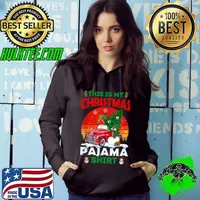 Awesome Vintage Truck Xmas Holiday This Is My Christmas Pajama T Shirt Hoodie