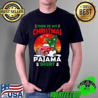 Awesome Vintage Truck Xmas Holiday This Is My Christmas Pajama T Shirt Unisex