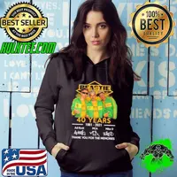 Beastie Boys 40 years 1981 2021 thank you for the memories signatures shirt
