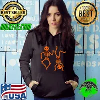 Best Dancing Skeletons Halloween Shirt for Boy Girl Kids Toddler T Shirt