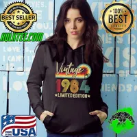 Best limited Edition 1984 38th Birthday Gift Vintage 38 Years Old Premium T-Shirt Hoodie