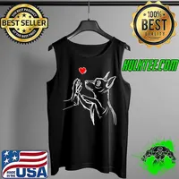 Best Min Pin Love Miniature Pinscher Dog Mom Women Girls T Shirt Tank Top
