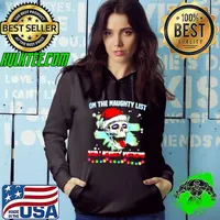 Best Satan Skull On The Naughty List And I Regret Nothing Sweatshirt