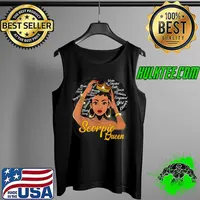 Best scorpio Queen Tee Black Queen Birthday Shirt Zodiac Birthday T-Shirt Tank Top
