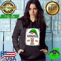 Best The Godmother Elf Matching Family Christmas Party Pajama T-shirt