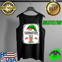 Best The Godmother Elf Matching Family Christmas Party Pajama T- Tank Top