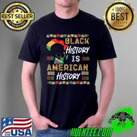 Black History Is American History Pride T-Shirt Unisex