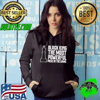 Chess Club Black King Board Vintage Game Lovers Gift T-Shirt