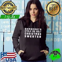 Christmas Trump Democrats Stole Ugly Christmas T-Shirt