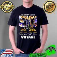 First New Album In 40 Years 50 Years 1972-2022 Abba Signatures Unisex T-Shirt Unisex