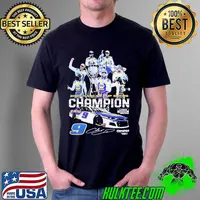 Funny Cool Chase Elliott 2020 Nascar Cup Series Champions Hendrick Motorsport Signature Shirt Unisex