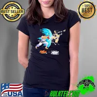Funny sHOP AEW STREET FIGHTER ADAM COLE SHIRT Ladies Tee