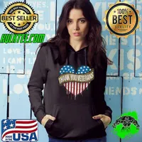 Funny thank You Veterans Day American Flag Heart Military Army T-Shirt