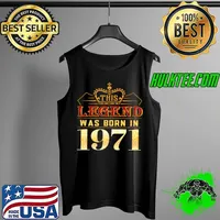 Funny This legend was born in 1971 shirt Chapter 50 Tank Top