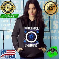 Ho Ho Hodl Cardano Fun Cardano Cryptocurrency Gear T shirt