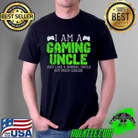 I Am A Gaming Uncle Video Gamer Gifts Video Game Uncle T-Shirt Unisex