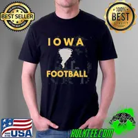 Iowa Football State Of Iowa Tornado Football Team Shirt Unisex